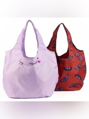 LUG - Set of 2 Eco Shoppers (with embroidery)